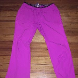 Pink scrubs size large woman’s